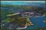 Lake Wohlford Resort Airstrip Escondido CA postcard 50s