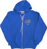I Love Escondido, CA | California Zippered Fleece Hoody Sweatshirt-Medium